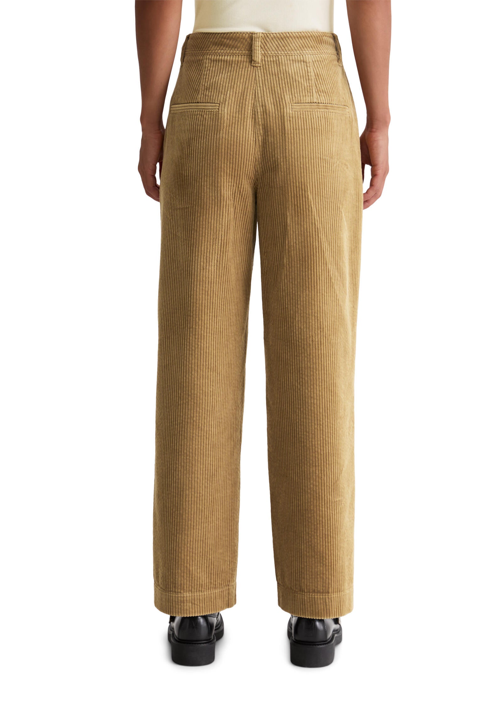 Cordhose Loose Fit aus Bio-Baumwolle - 721-pure sand - Beige