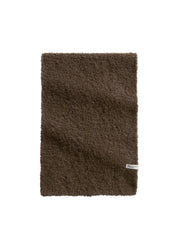 Teddyschal aus Wollmix - 785-shaded brown melange - Braun