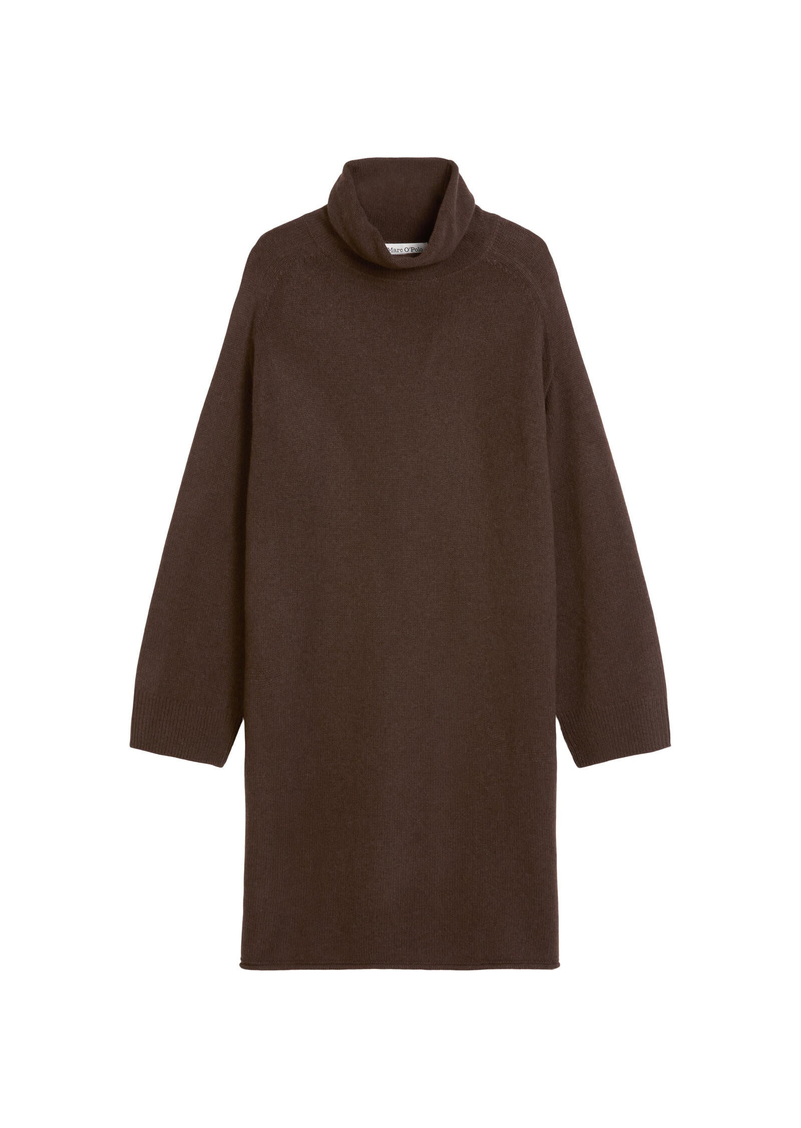Strickkleid Midi aus Schurwolle - 784-shaded brown - Braun