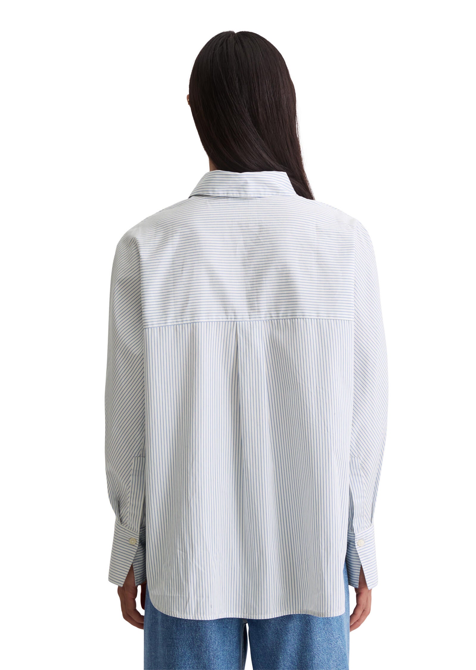 Freizeitbluse gestreift - 5138-Bright Blue_Multi_01