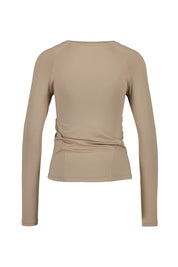 Langarmshirt SOFT BASIC - 52-Espresso - Braun