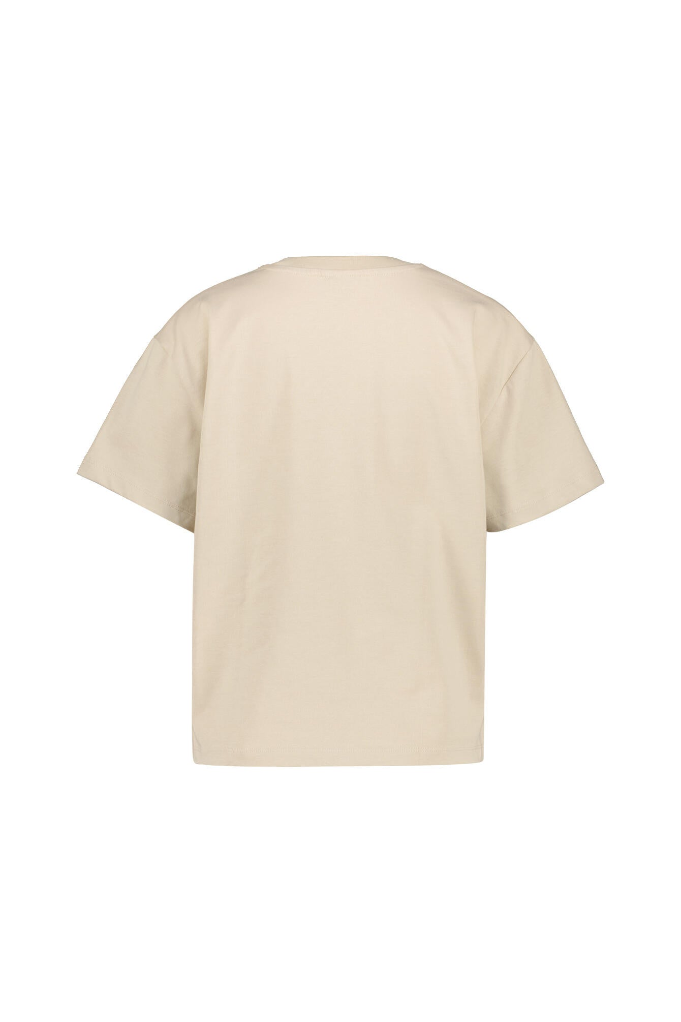 T-Shirt aus Baumwolle Boxy Fit - 91-Café au lait - Beige