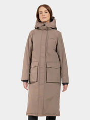 Parka Leya - F07-Mocha Brown - Braun