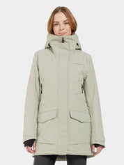 Parka Frida - H03-Wilted leaf - Grün