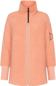 Teddyjacke mit Stehkragen - K14-Clay Pink - Pink