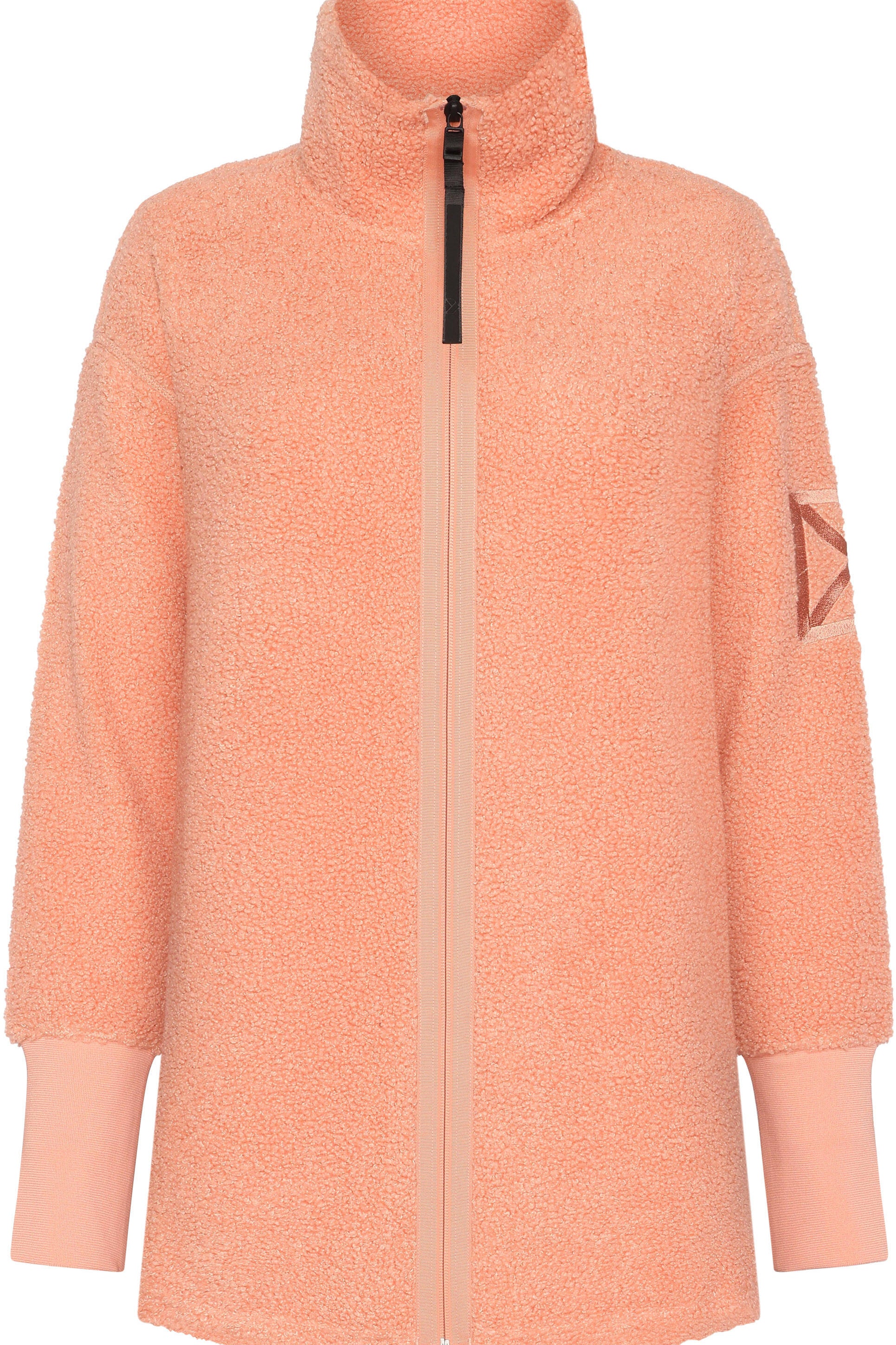 Teddyjacke mit Stehkragen - K14-Clay Pink - Pink