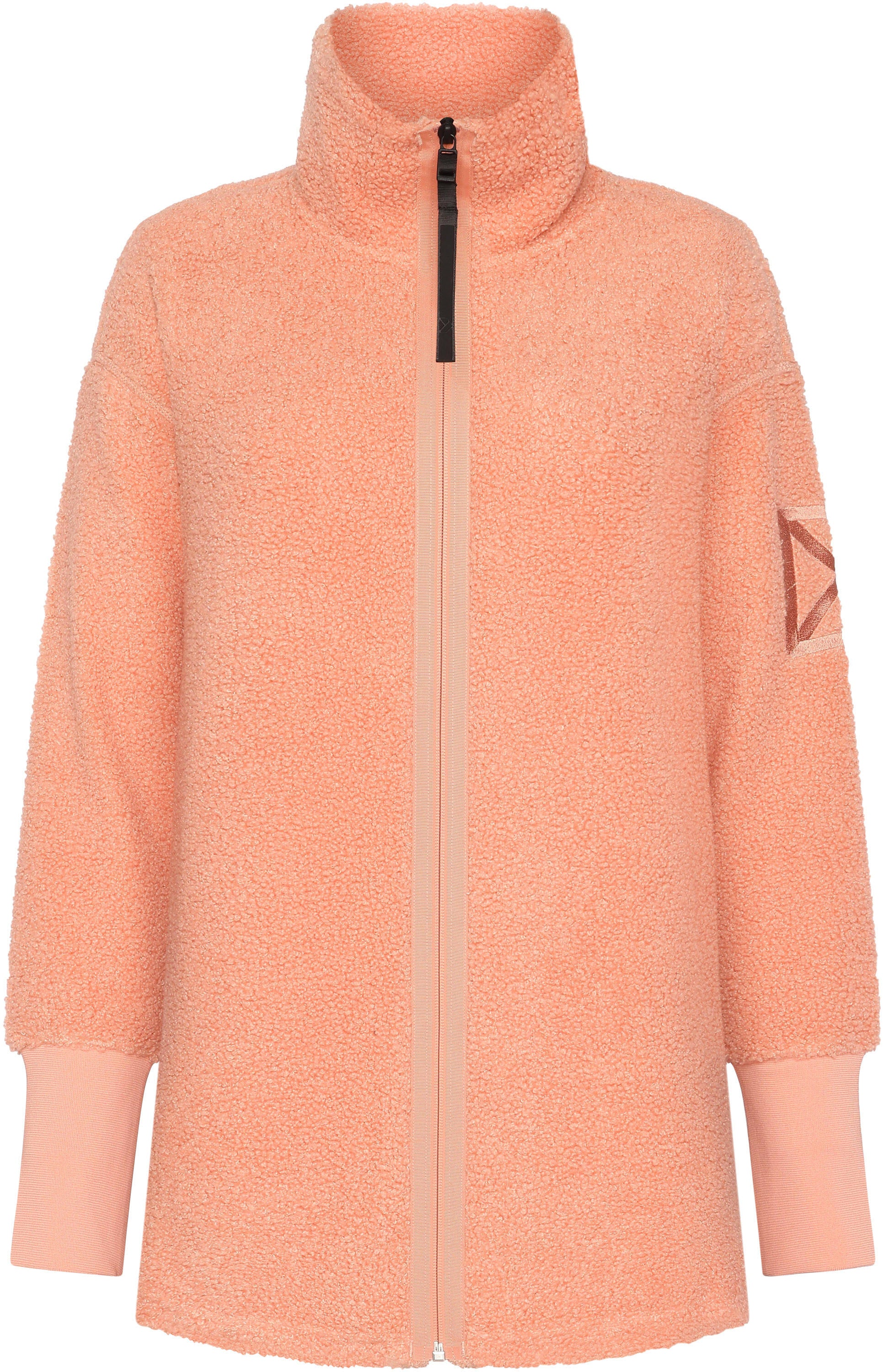 Teddyjacke mit Stehkragen - K14-Clay Pink - Pink