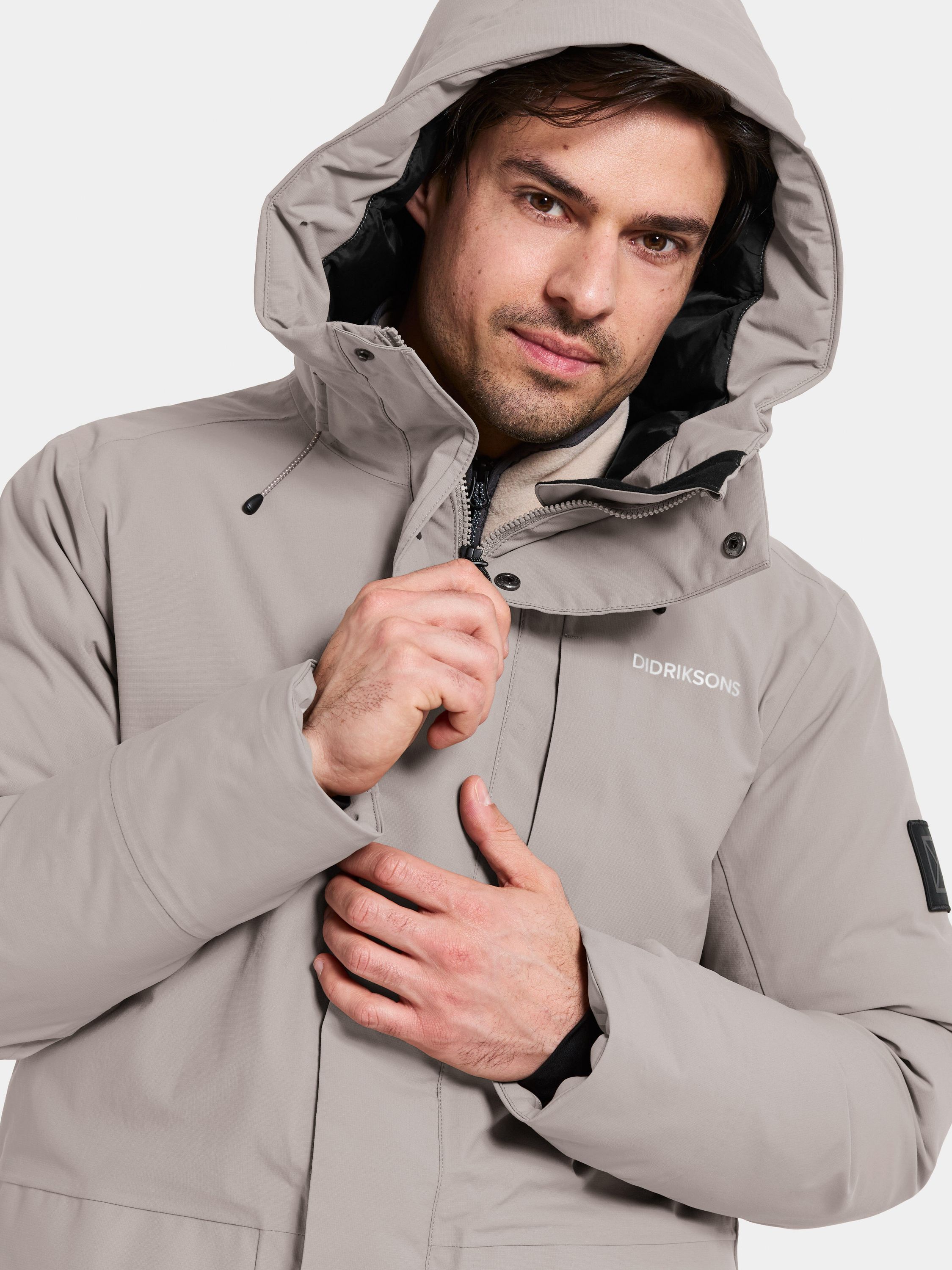 Parka AKILLES USX 2 - F04-Ash Brown - Beige