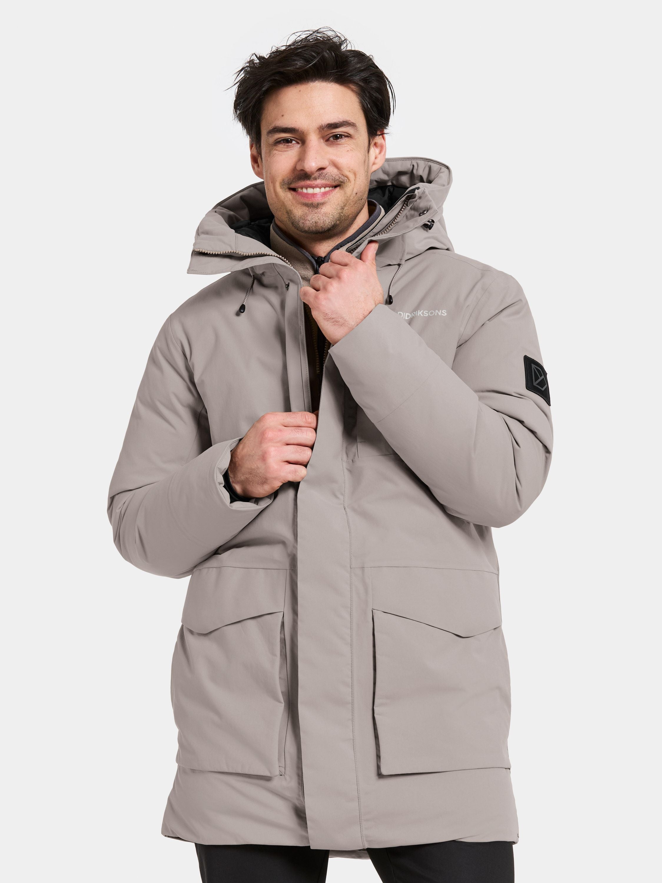 Parka AKILLES USX 2 - F04-Ash Brown - Beige