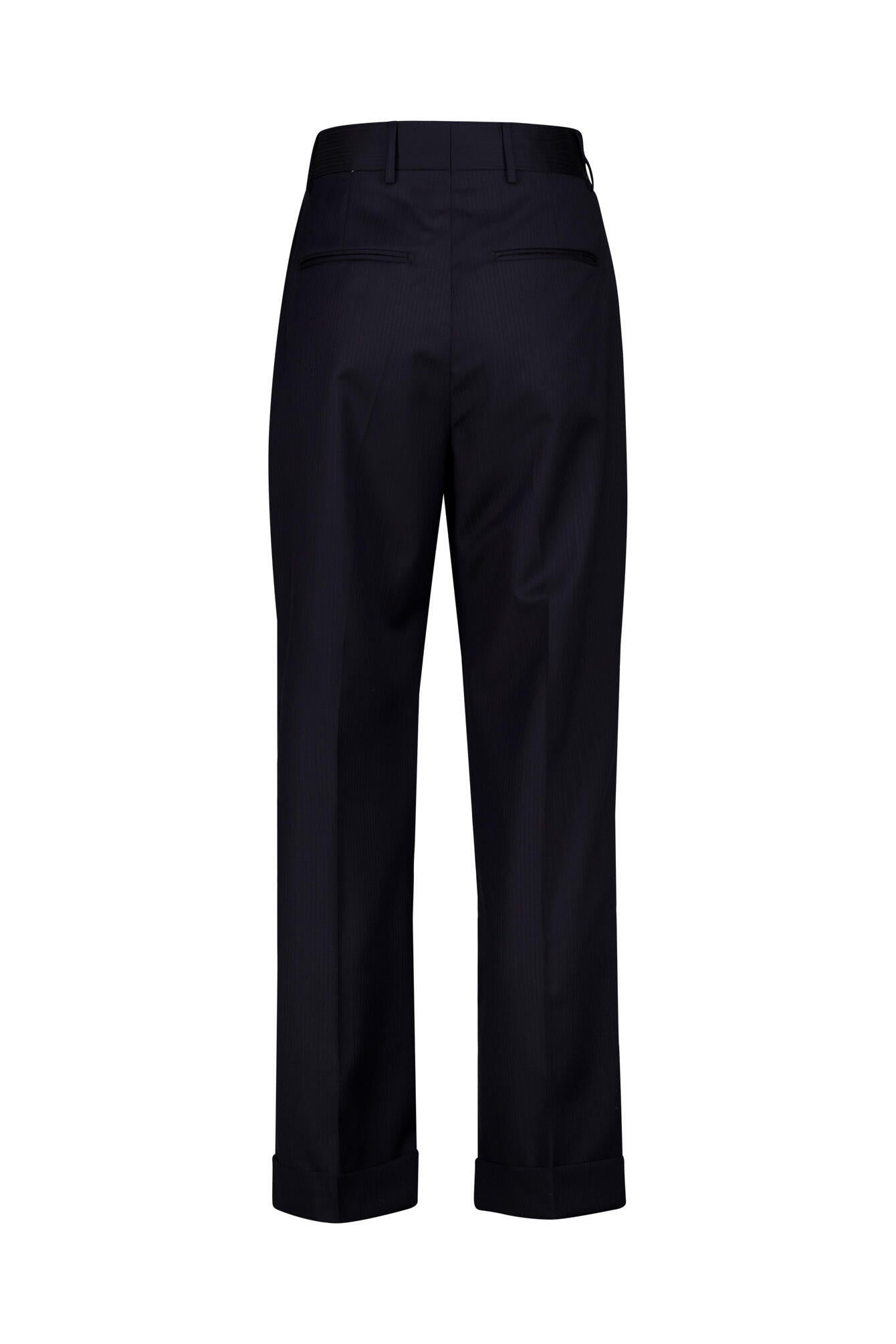 Anzughose TREYTON Wide Leg - 09C-Dark Ink - Blau