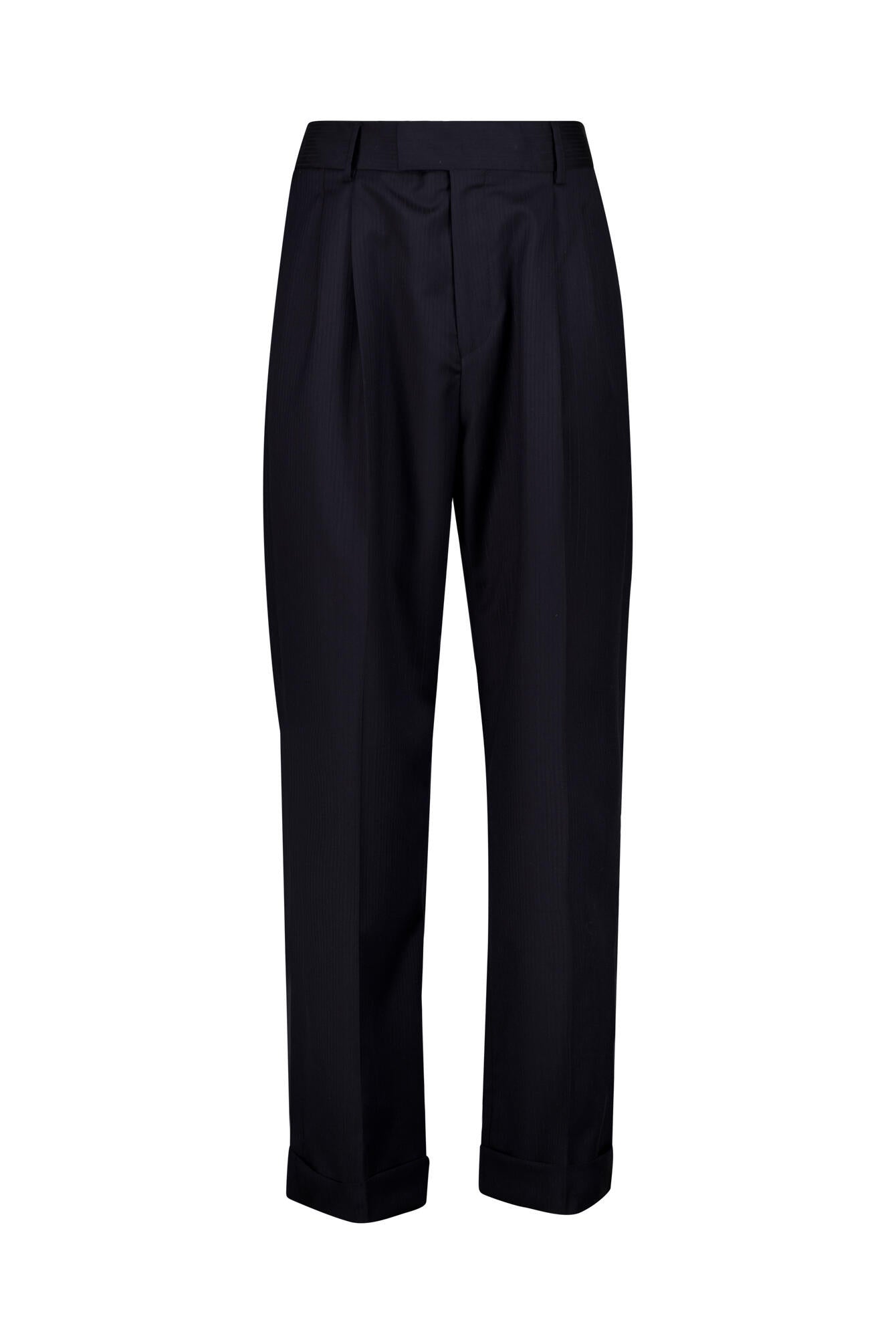 Anzughose TREYTON Wide Leg - 09C-Dark Ink - Blau