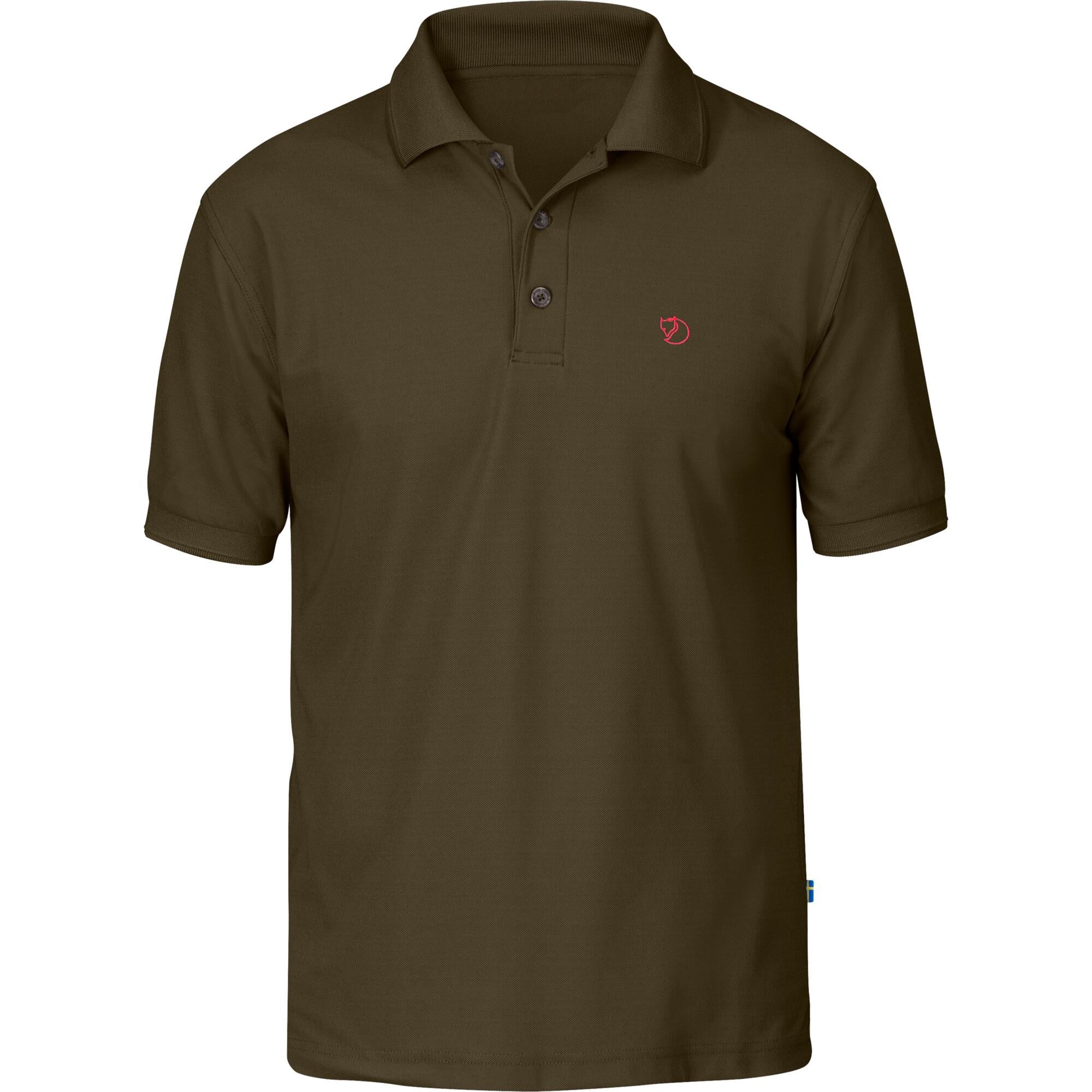 Poloshirt - 633-Dark Olive - Braun