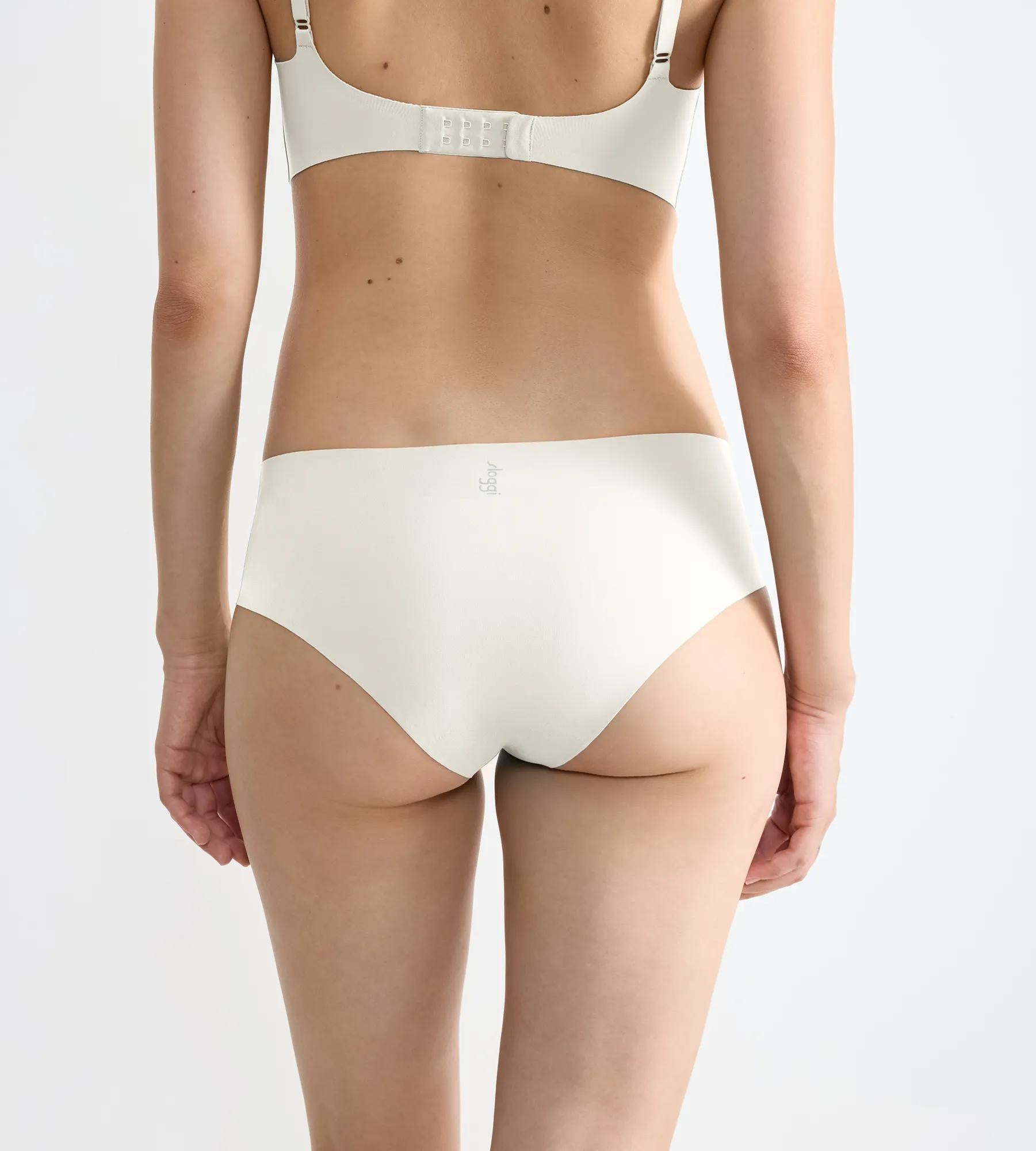 Hipster Slip - 00GZ SILK WHITE - Weiß