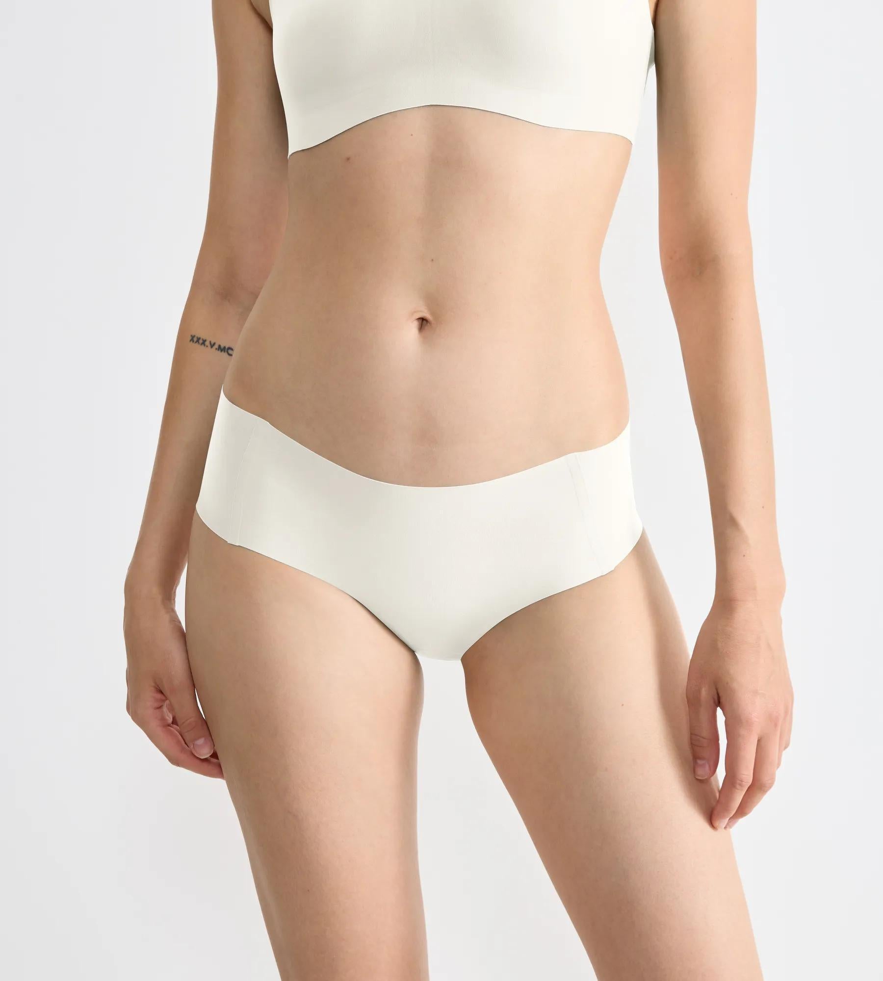 Hipster Slip - 00GZ SILK WHITE - Weiß