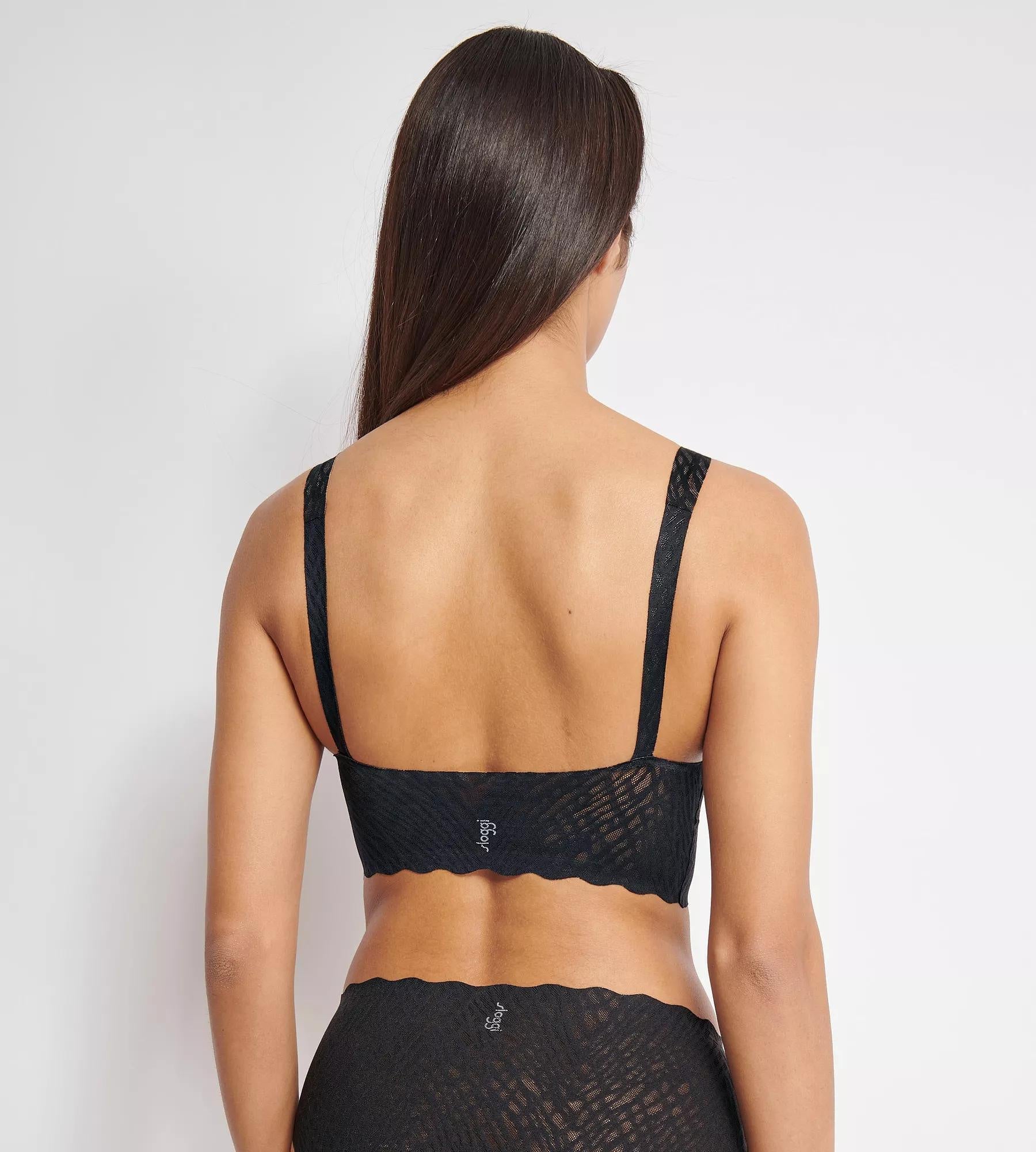 Bralette - 0004 BLACK - Schwarz