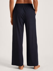 Pyjamahose Loose Fit - 339-dark lapis blue - Blau