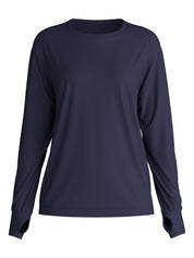 Langarmshirt - 459 evening blue - Blau