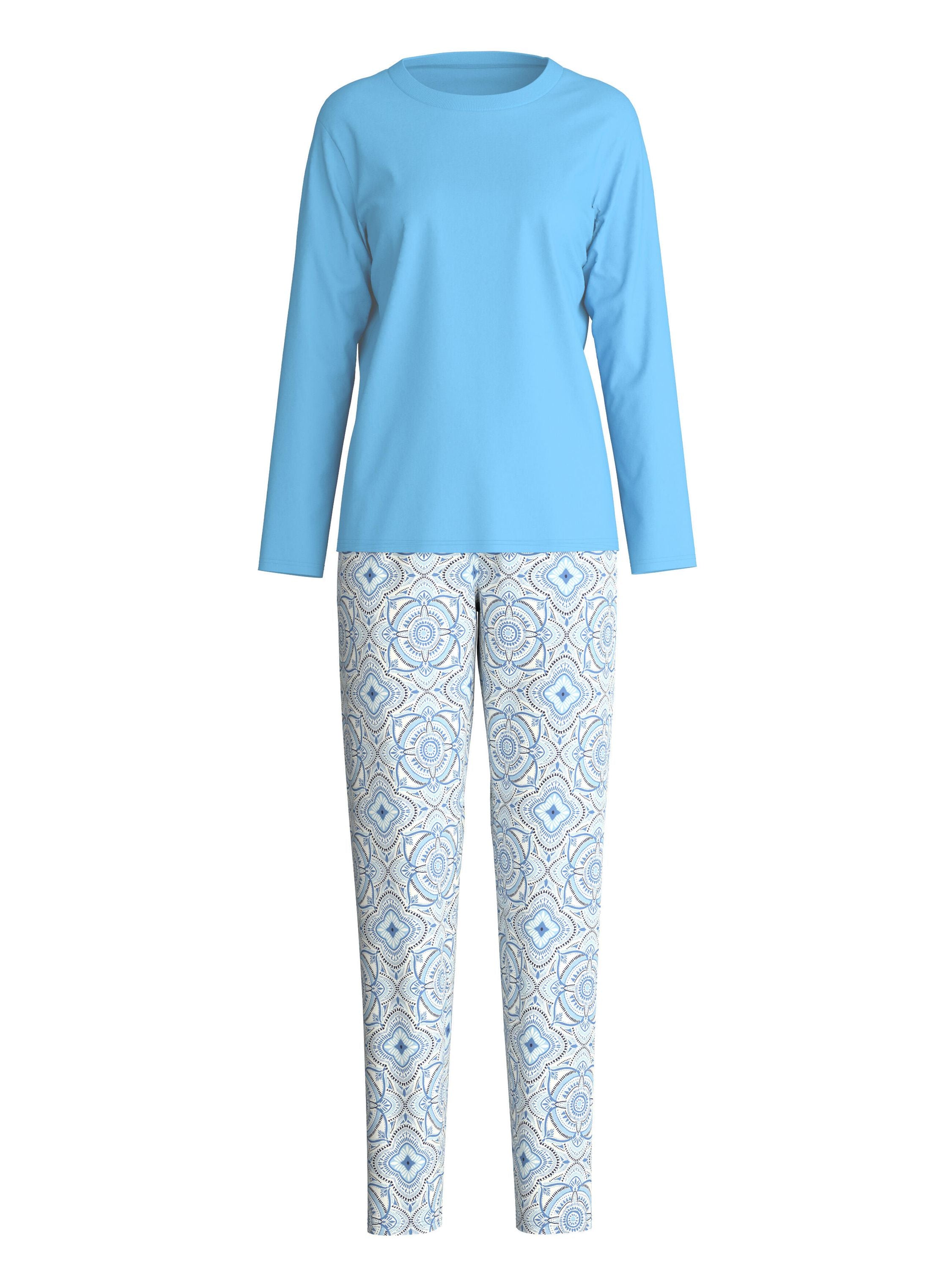 Pyjama-Set - 302 riviera blue - Blau