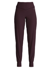 Pyjamahose Slim Fit - 227 black cherry - Rot