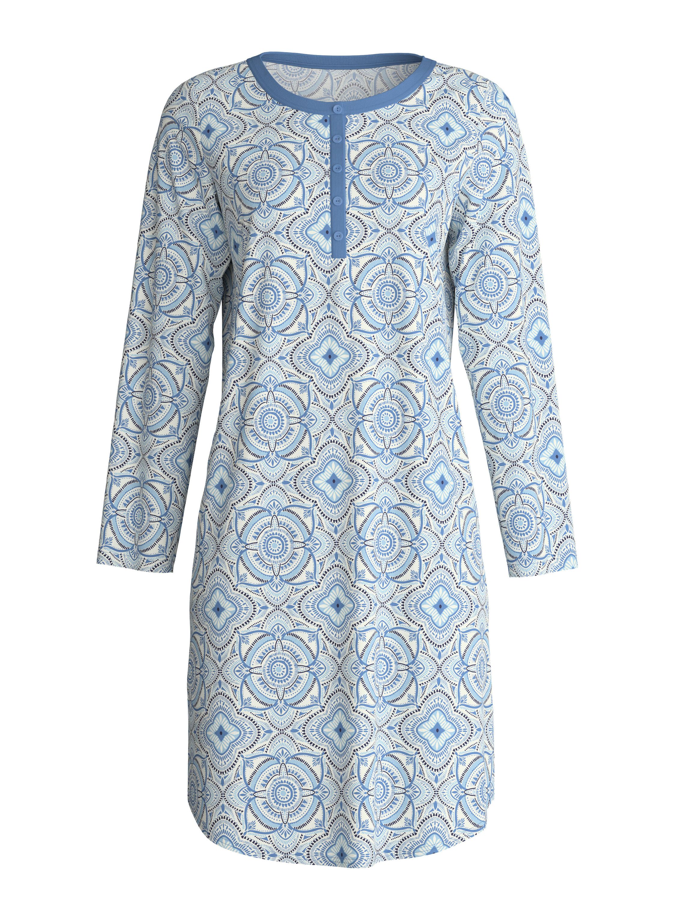 Nachtkleid - 302 riviera blue - Blau