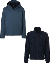 3in1 Funktionsjacke - Wendbar - 901-NAVY/NAVY - Blau