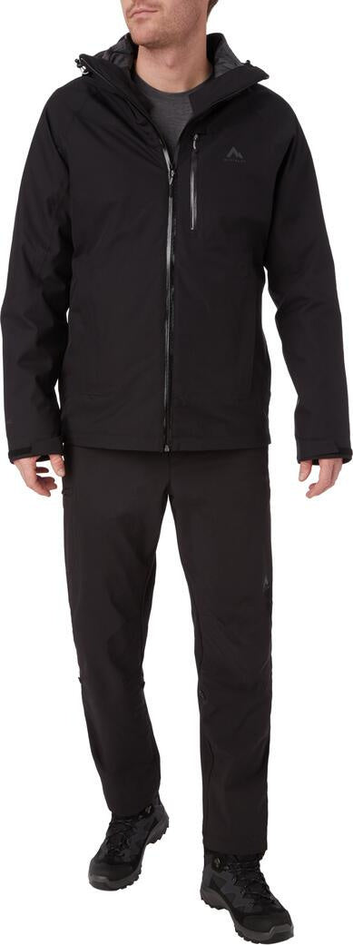 3in1 Funktionsjacke - 057-BLACK NIGHT - Schwarz