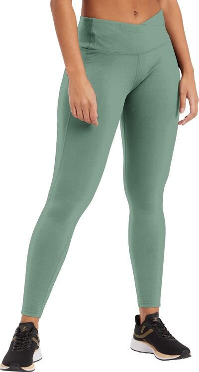 Trainings Tights mit Logoprint - 620-BLUE AQUA - Grün