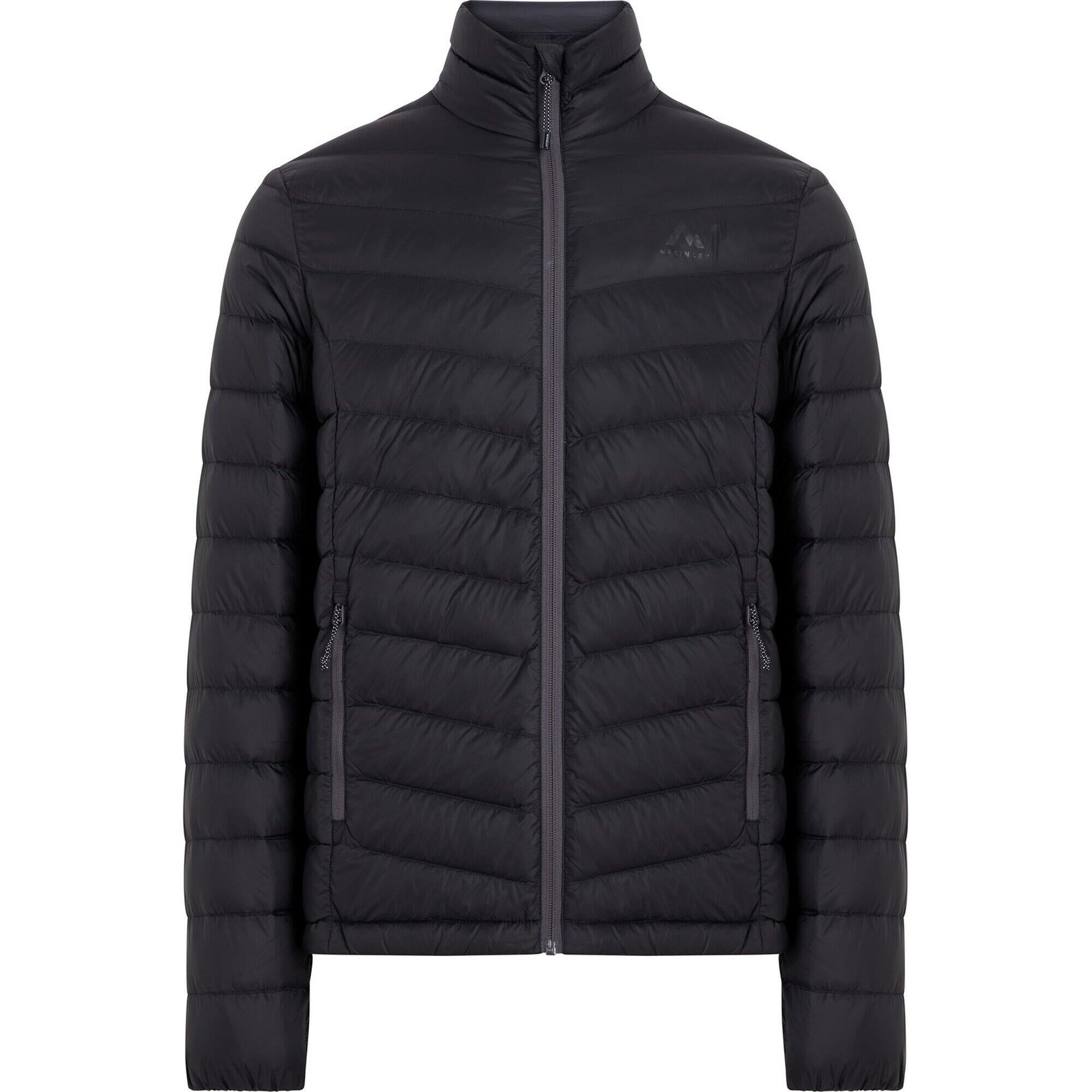 Daunenjacke ARLO mit Stehkragen - 057-BLACK NIGHT - Schwarz
