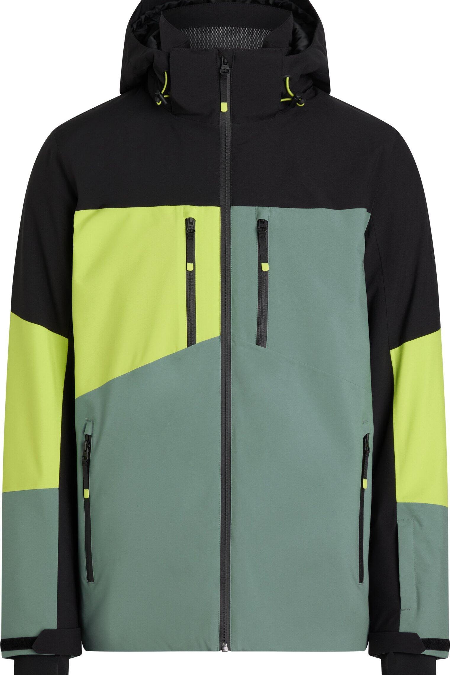 Skijacke DEXTER M mit abnehmbarer Kapuze - 602-BLUE SMOKE - Blau