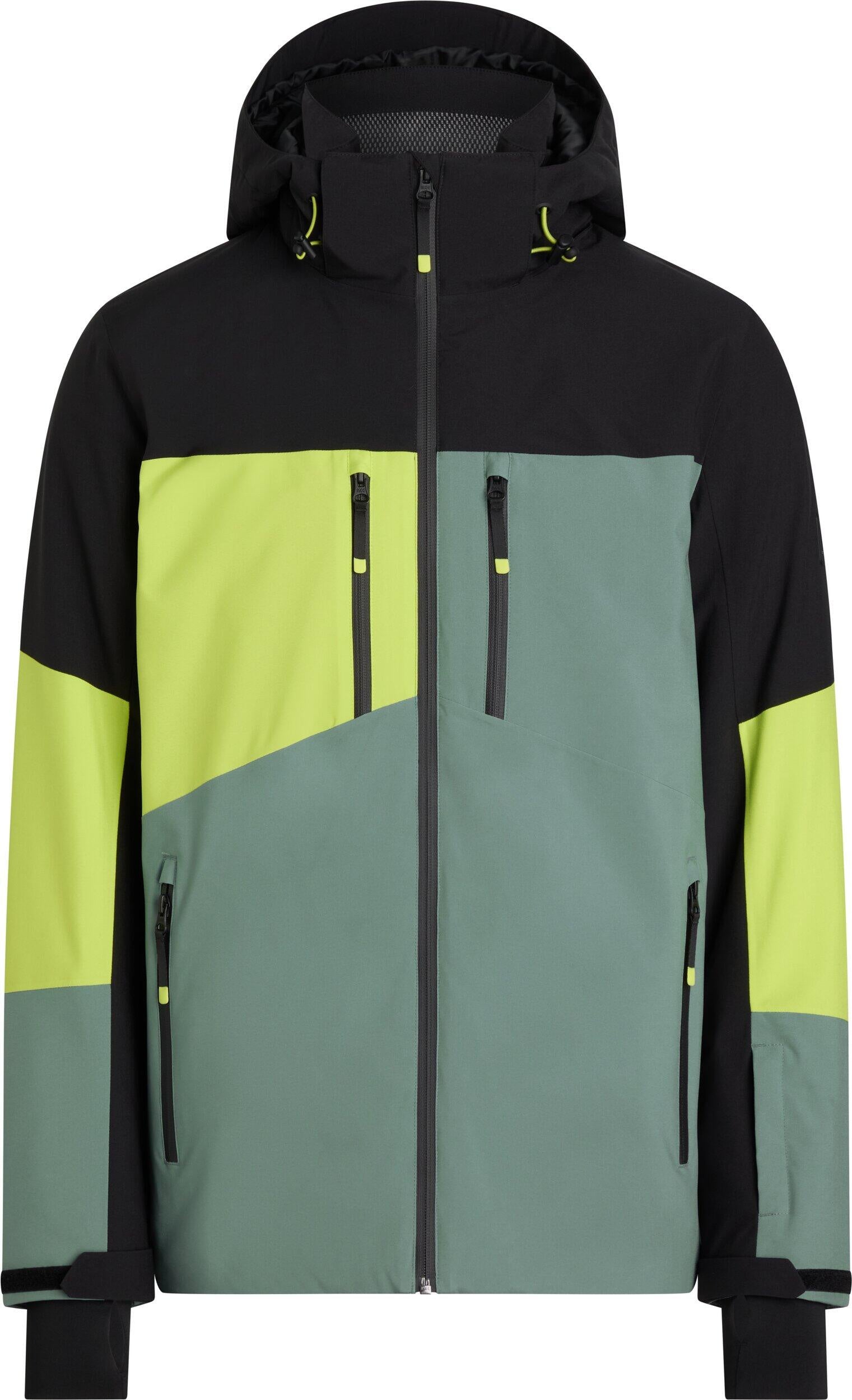 Skijacke DEXTER M mit abnehmbarer Kapuze - 602-BLUE SMOKE - Blau