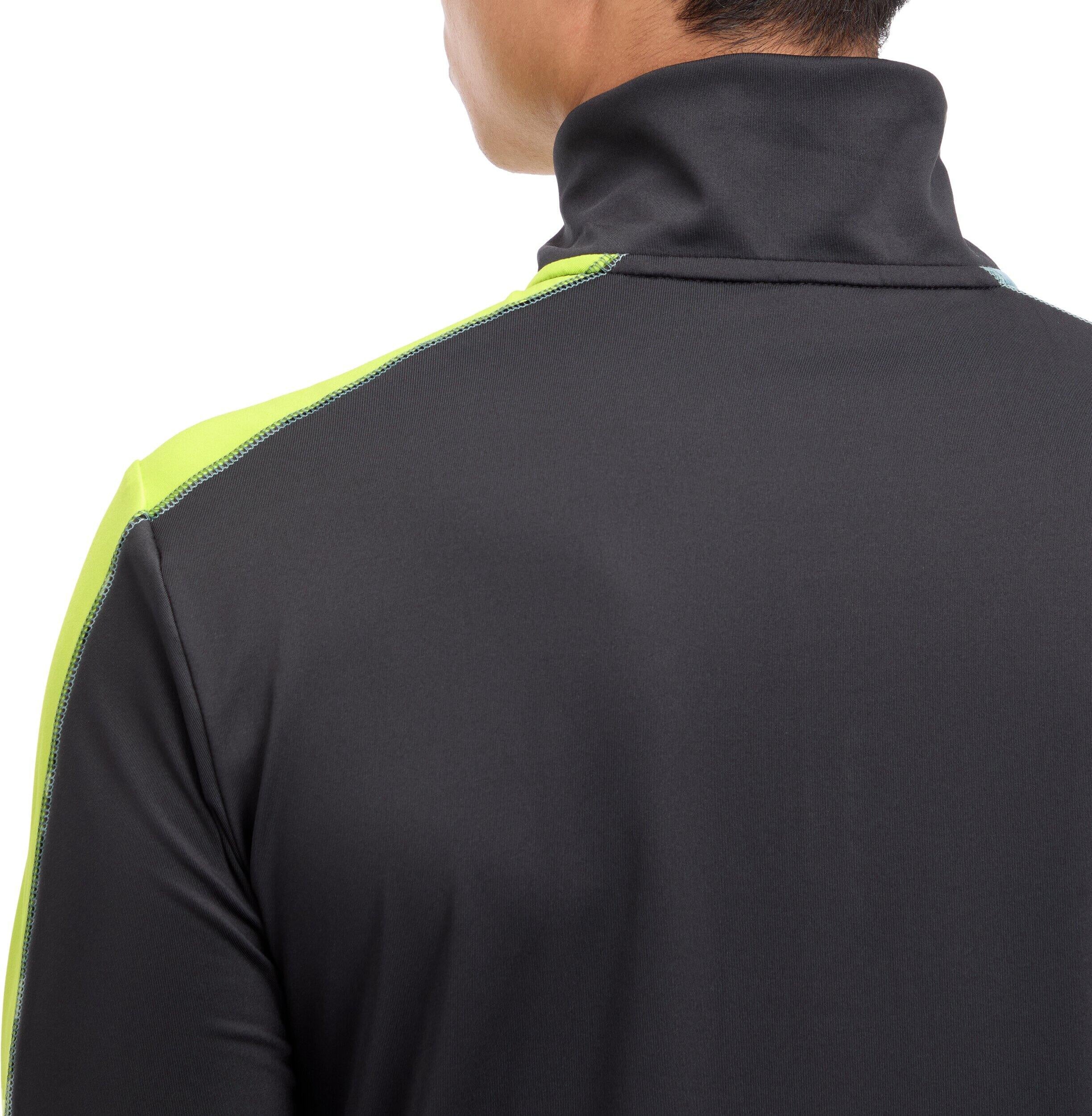 Unterziehjacke FUDJI - 904-BLACK NIGHT/GREEN LI - Schwarz