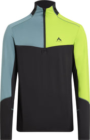 Unterziehjacke FUDJI - 904-BLACK NIGHT/GREEN LI - Schwarz