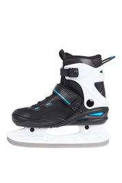 Eishockeyschuhe PHOENIX IV - 900-BLACK NIGHT/BLUE/WHI - Schwarz
