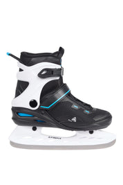Eishockeyschuhe PHOENIX IV - 900-BLACK NIGHT/BLUE/WHI - Schwarz