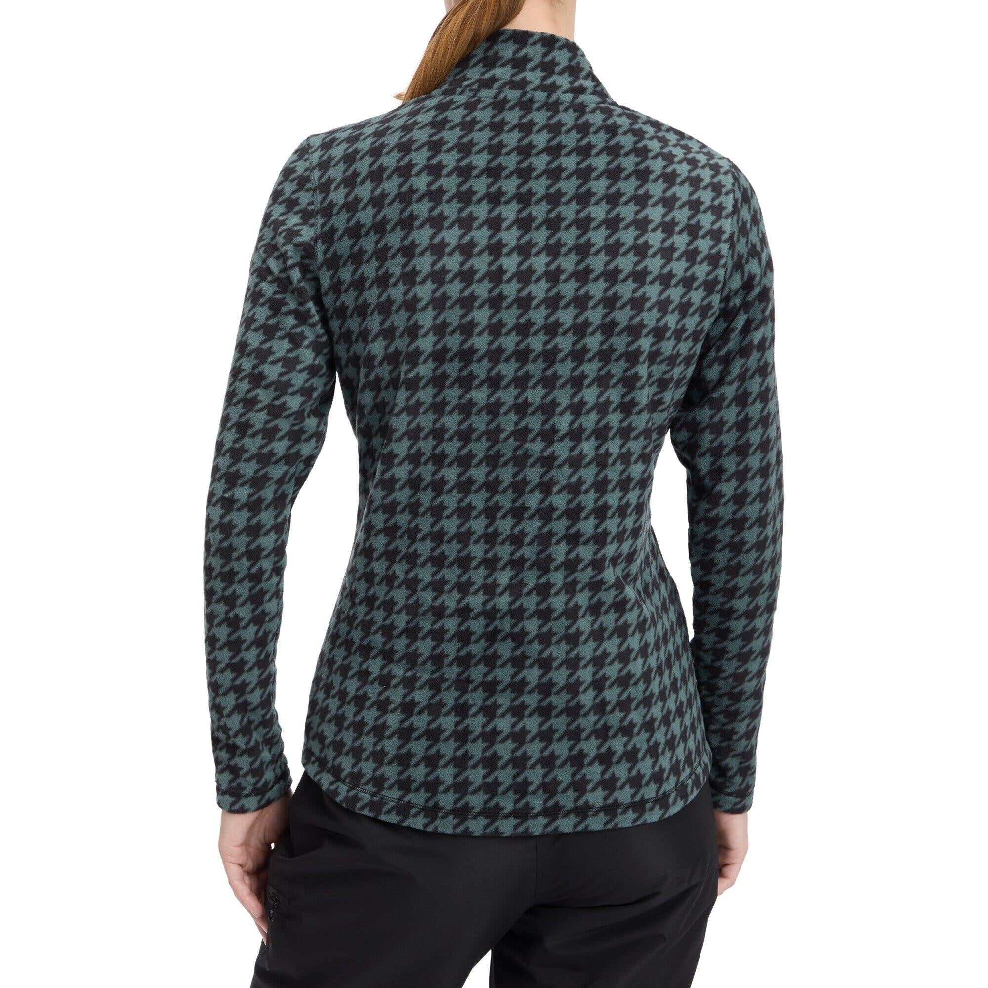 Fleece-Pullover DORA II - 907-907 AOP/GREEN DARK - Grün