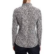 Fleece-Pullover DORA II - 908-GREY/AOP - Creme