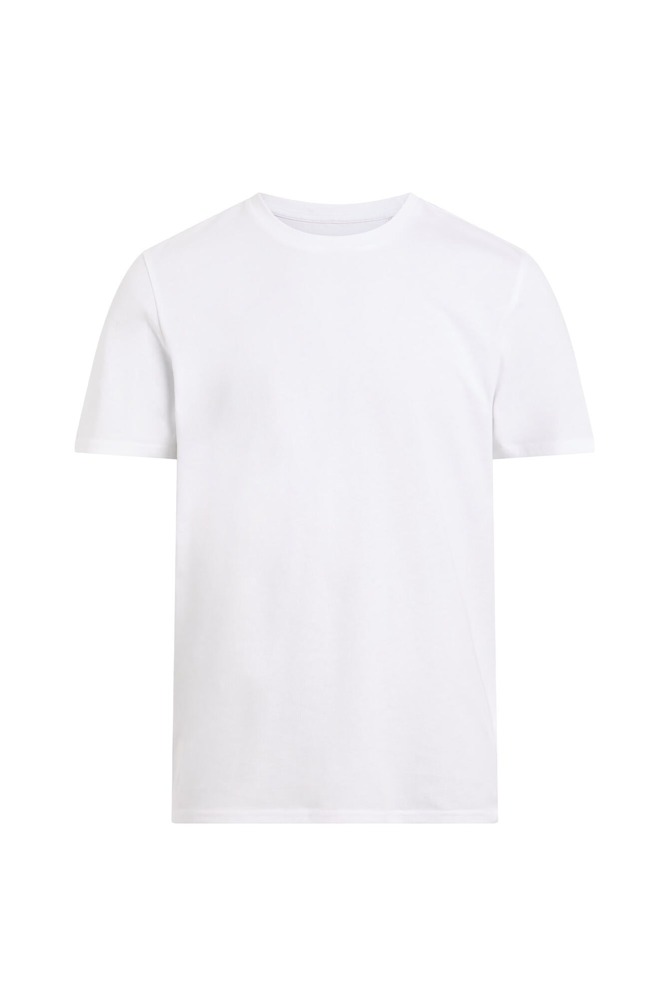 T-Shirt aus Baumwolle - 001-WHITE - Weiß