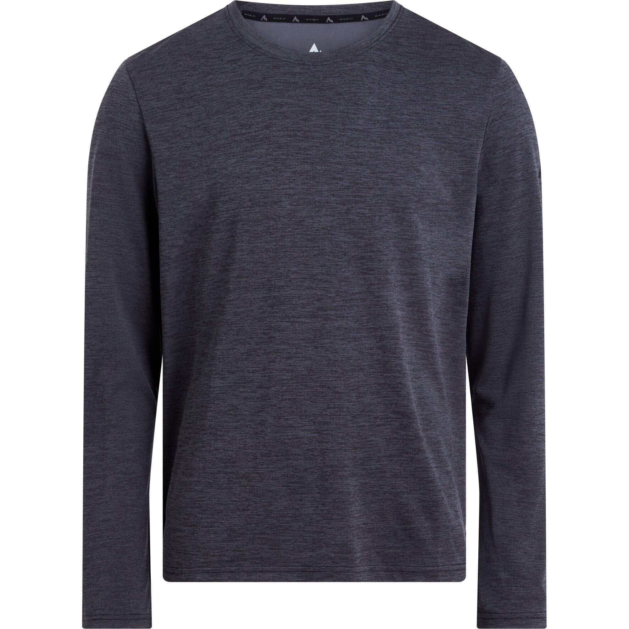 Funktionsshirt HUNU - 905-MELANGE/BLACK NIGHT/ - Grau