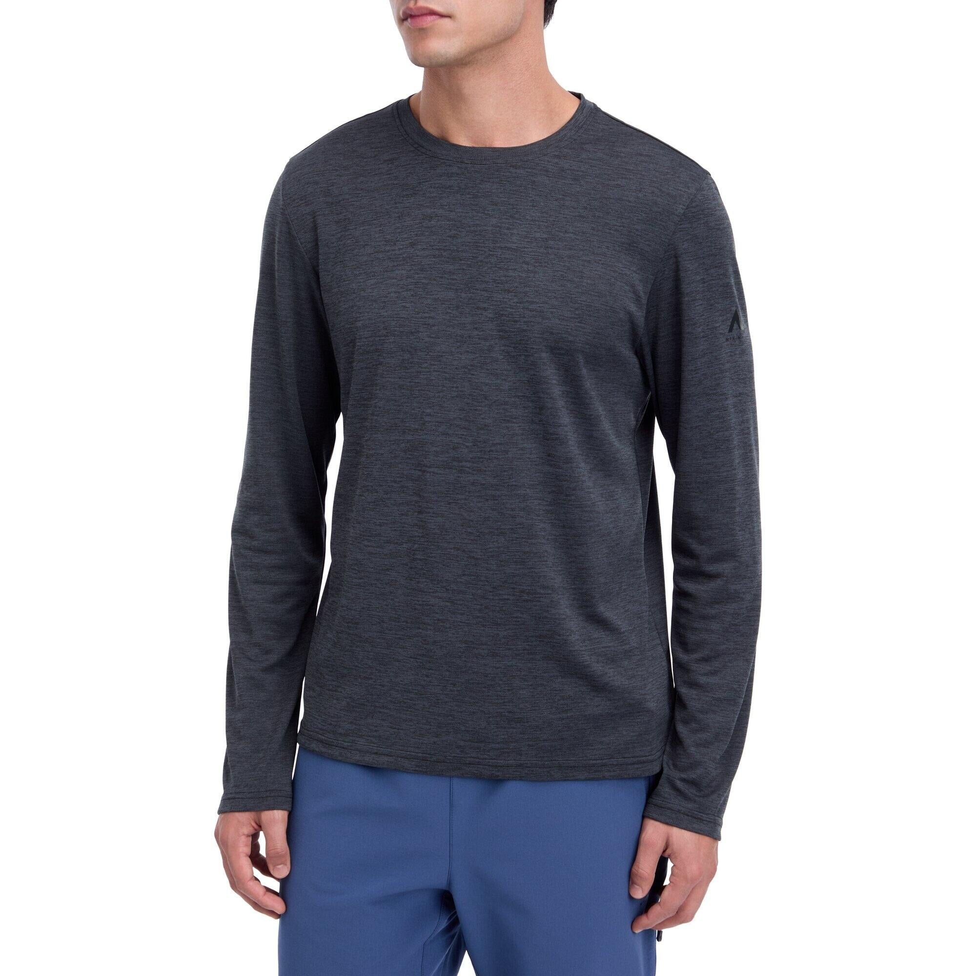 Funktionsshirt HUNU - 905-MELANGE/BLACK NIGHT/ - Grau