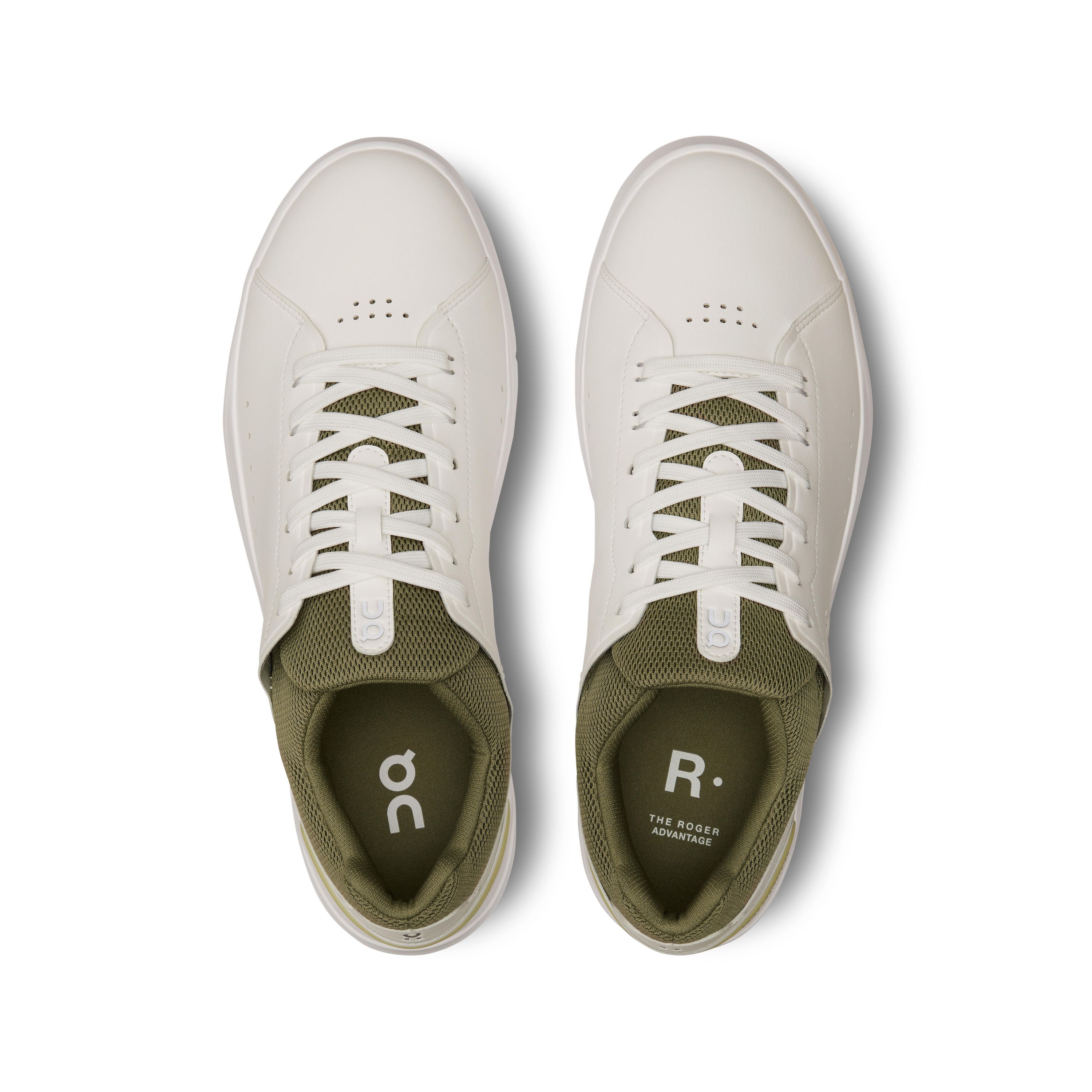 Sneaker The Roger Advantage - 1528-White / Olive - Weiß