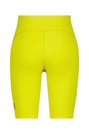 Kurze High Waist Running-Tights - 2607-Gecko - Gelb