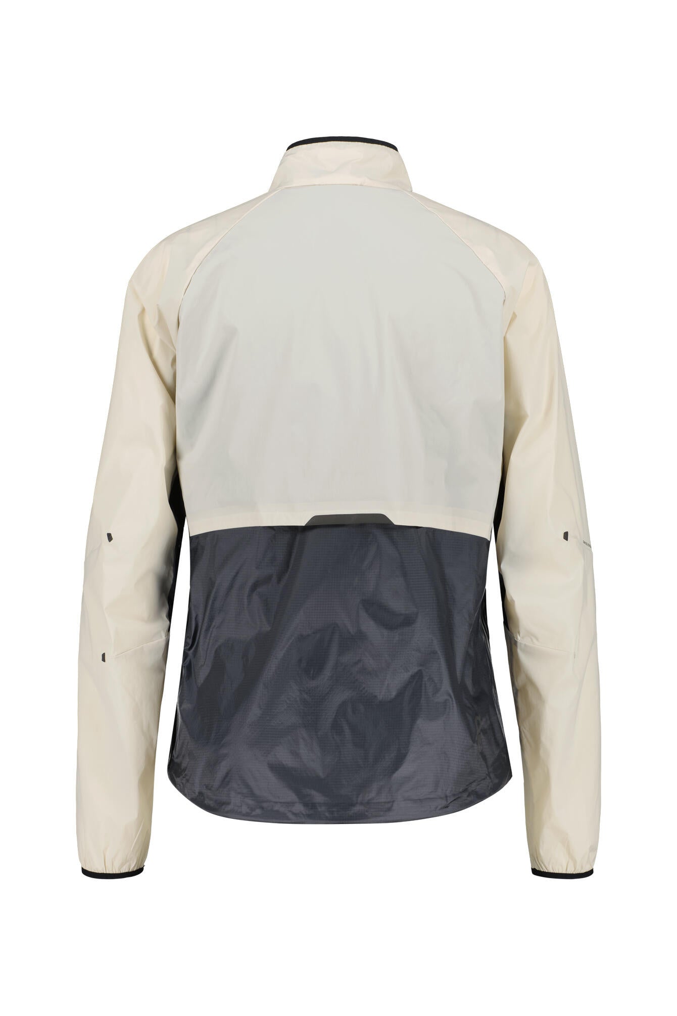 Laufjacke mit Stehkragen - 2989-Silver / Eclipse - Beige