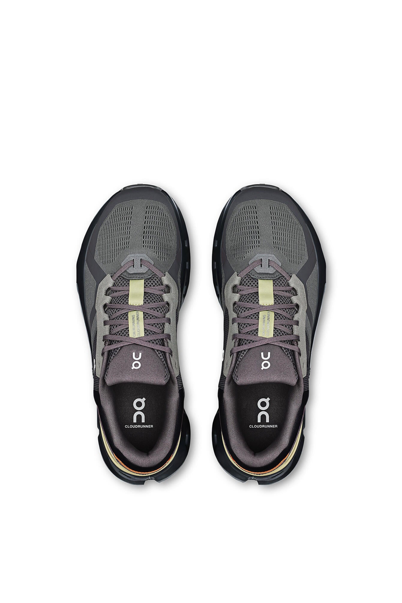 Laufschuhe CLOUDRUNNER 2 - 4284-Rock / Tangerine - Grau