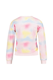 Sweatshirt mit Logoprint - P57C RAINBOW COMBO - Rosa