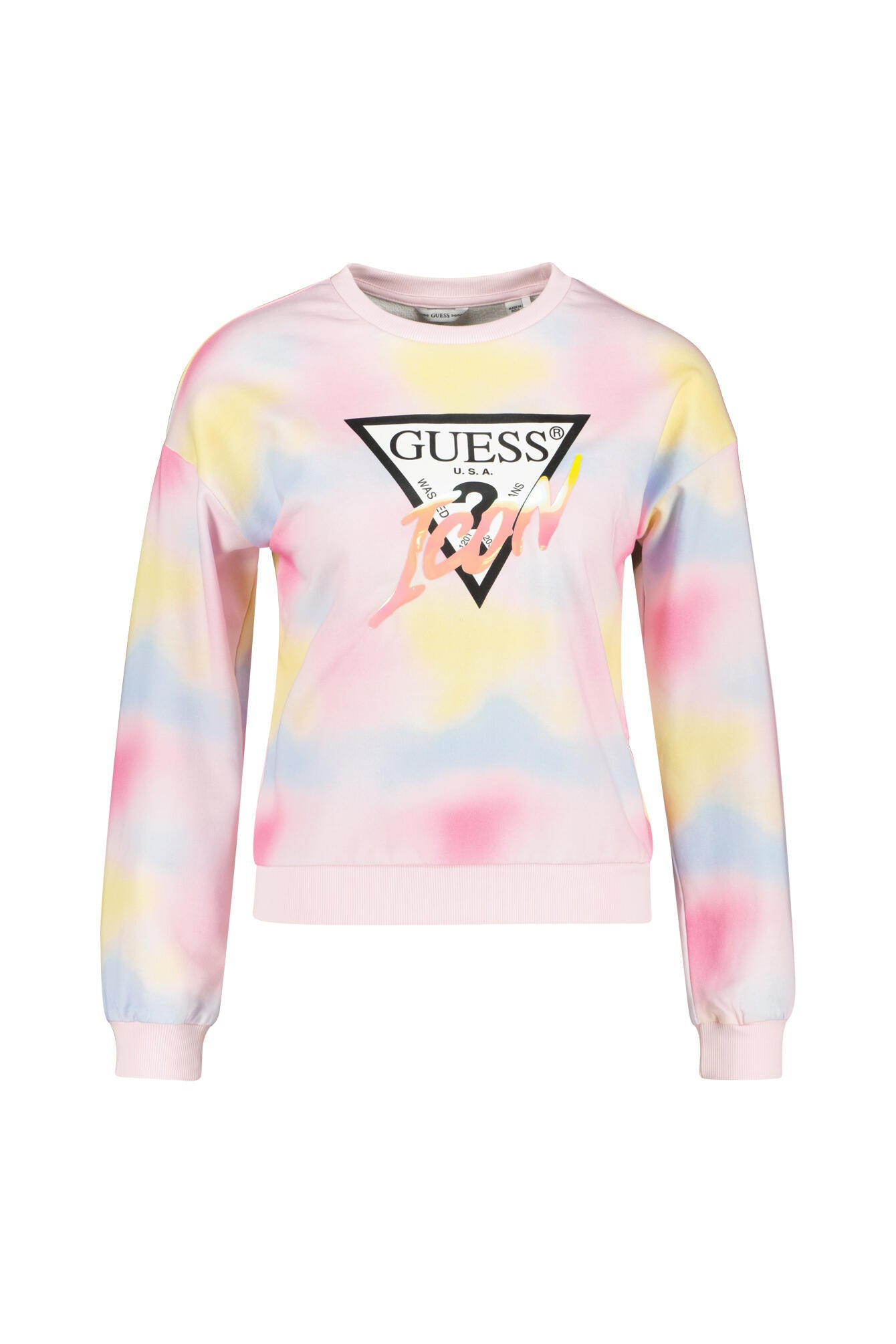 Sweatshirt mit Logoprint - P57C RAINBOW COMBO - Rosa