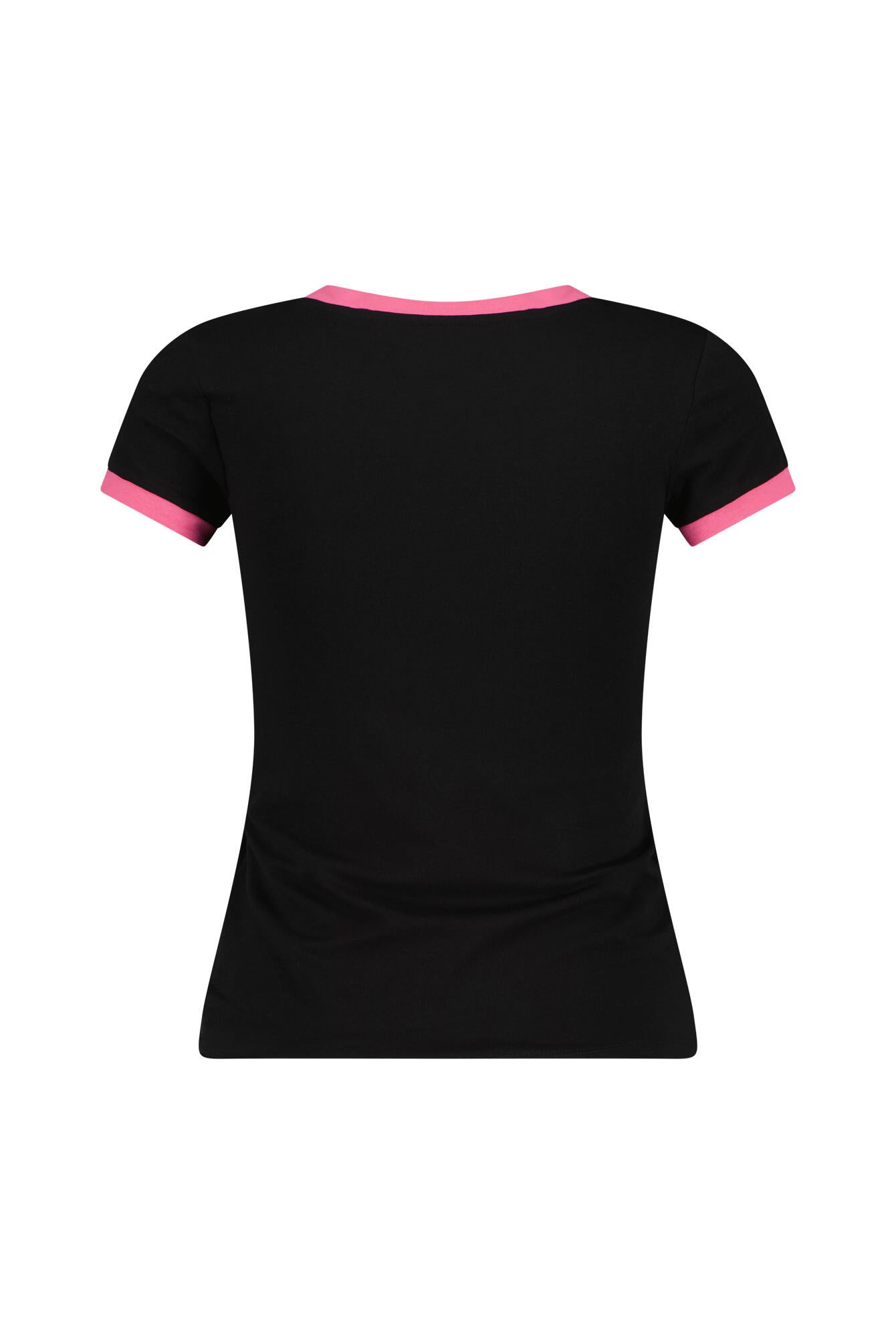 T-Shirt mit Rubber-Print - JBLK Jet Black A996 - Schwarz