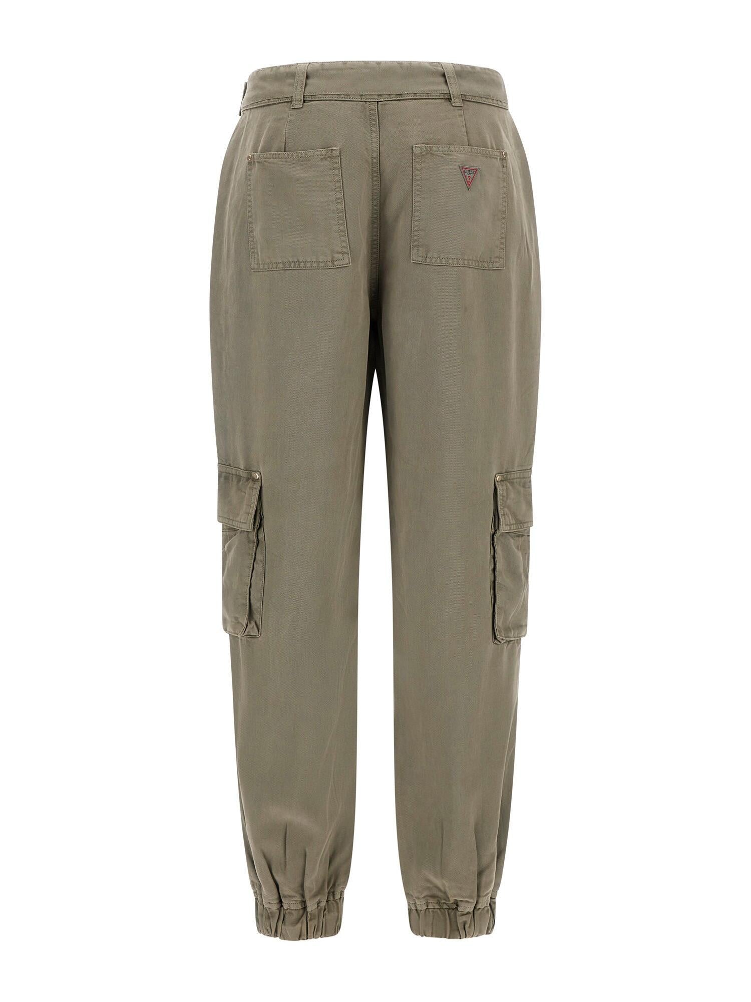 Carogohose mit Gürtel - LTMO LIGHT MOSS - Khaki