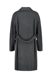 Mantel aus Wollmix - Dark Grey - Grau