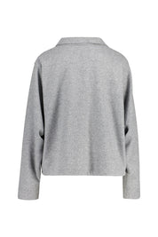 Jacke aus Schurwolle - Dark Grey - Grau