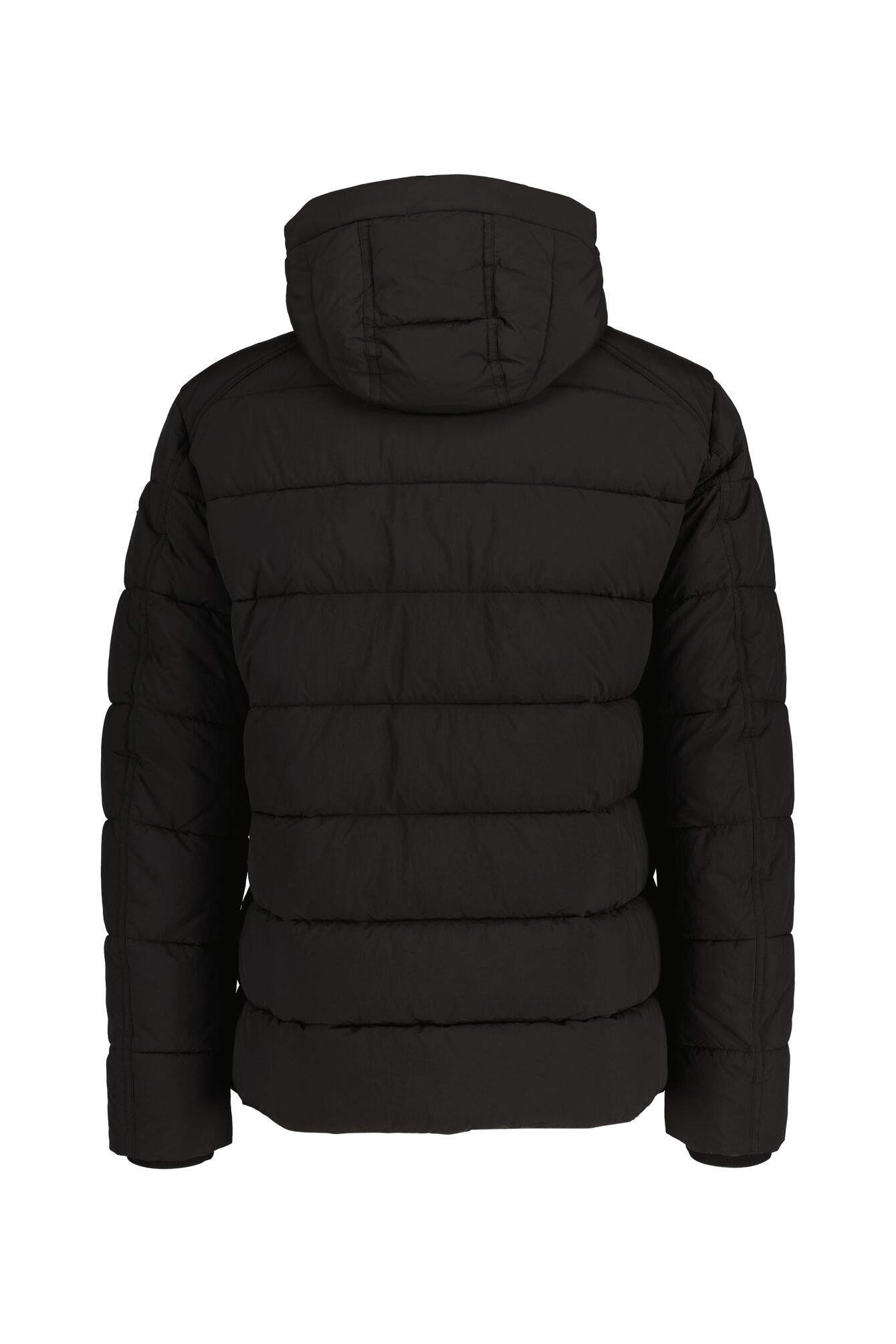 Steppjacke JOSHAS mit abnehmbarer Kapuze - 001-Black - Schwarz